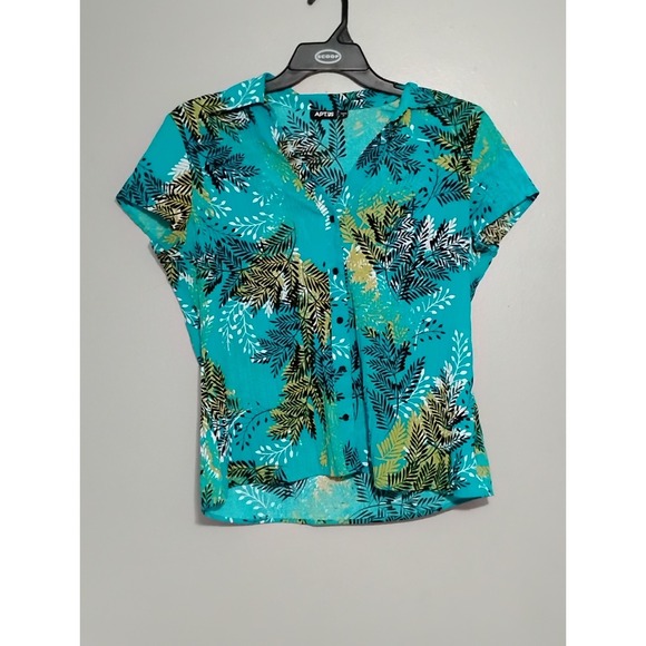 American Stitch Other - APT 9 Plants Button Up Shirt Size Large